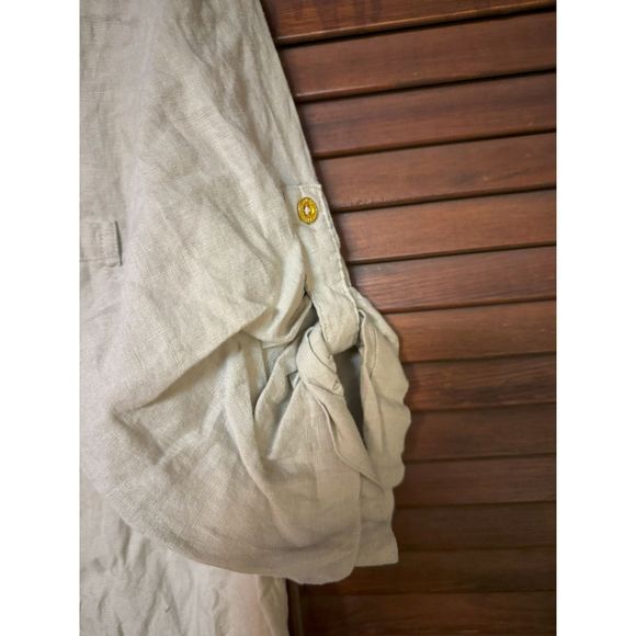 Ellen Tracy Linen Shirt - Picture 2 of 4